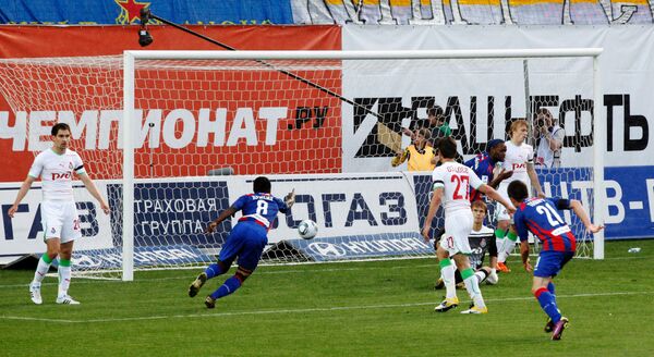 CSKA keep gap at top with win over Moscow rivals Lokomotiv - Sputnik International