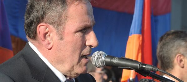 Speaking at a meeting of the Armenian National Congress, former Armenian President Levon Ter-Petrosyan noted that the country's accession to the Eurasian Economic Union is irreversible. Speaking at a meeting of the Armenian National Congress, former Armenian President Levon Ter-Petrosyan noted that the country's accession to the Eurasian Economic Union is irreversible. - Sputnik International