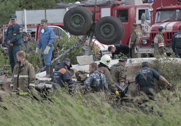 Experts transcribe air-ground conversations in Petrozavodsk plane crash - Sputnik International