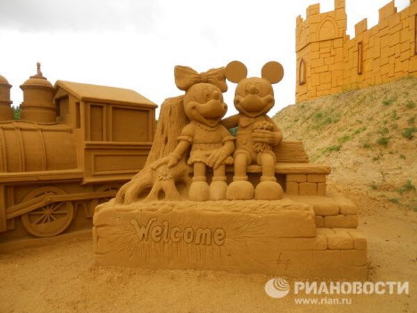 Sand Sculpture Festival in Belgium - Sputnik International