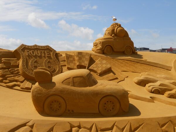 Sand Sculpture Festival in Belgium - Sputnik International