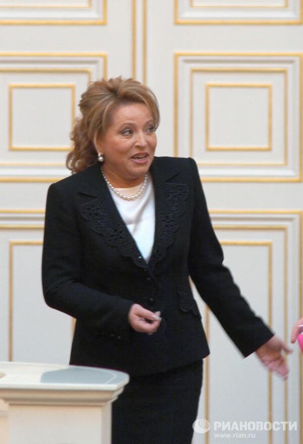  The head of Russia’s northern capital - Valentina Matvienko - Sputnik International