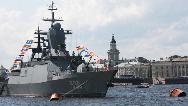 Steregushchy class corvette in Saint Petersburg - Sputnik International