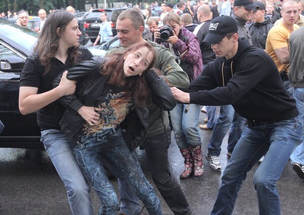 Some 380 people were arrested in Belarus during Sunday's rallies - Sputnik International