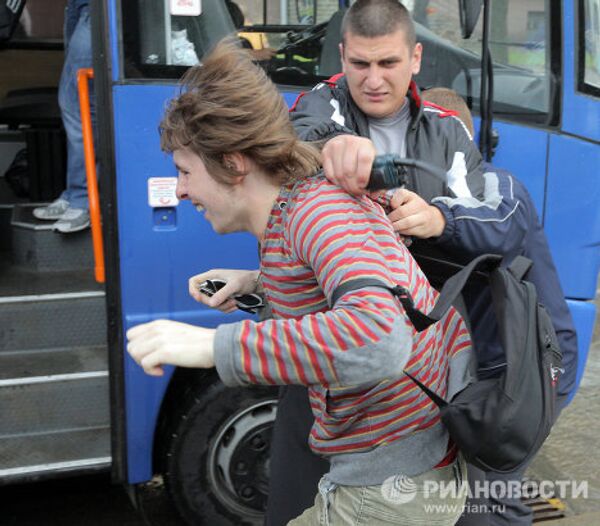 Revolution Through Social Networks protesters arrested in Minsk - Sputnik International