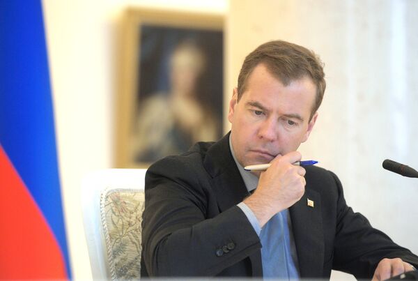 Russia’s President Dmitry Medvedev - Sputnik International