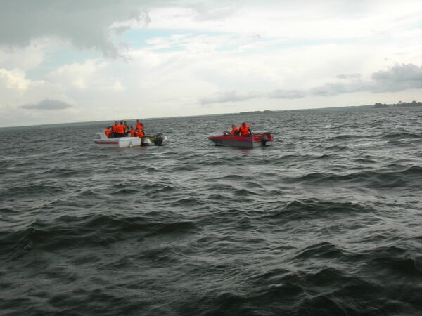 Cruise ship carrying over 170 people sank on the Volga River - Sputnik International