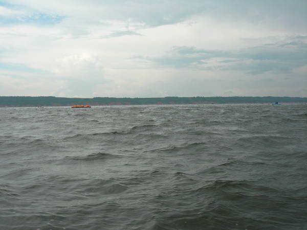 Cruiser ship sank on the Volga River - Sputnik International