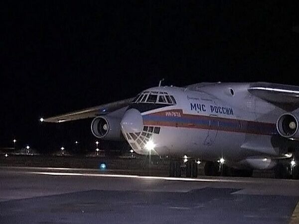 The Ilyushin Il-76 plane took off for Kazan at 3:37 Moscow time [23:37 GMT Sunday] - Sputnik International