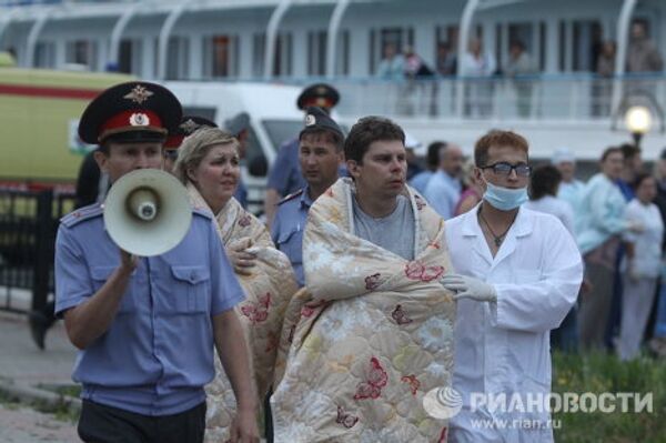 Survivors of the Bulgaria cruise ship wreckage on Russia’s Volga River - Sputnik International