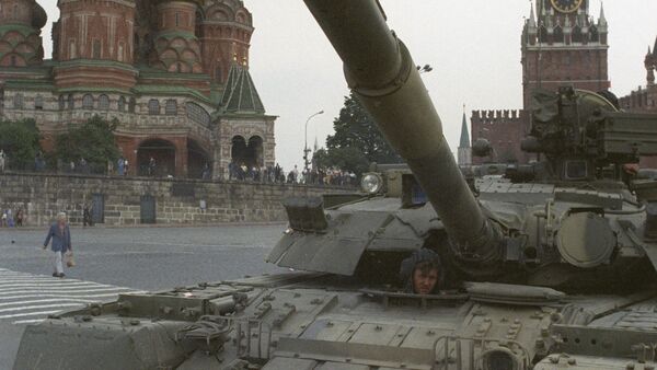 Ввод войск в Москву 19 августа 1991 года - Sputnik International