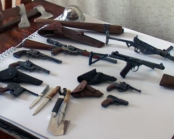 Siberian has arsenal of 50 miniature weapons - Sputnik International