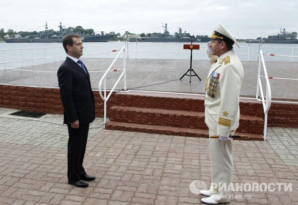 From Vladivostok to Baltiisk: Russian Navy Day - Sputnik International