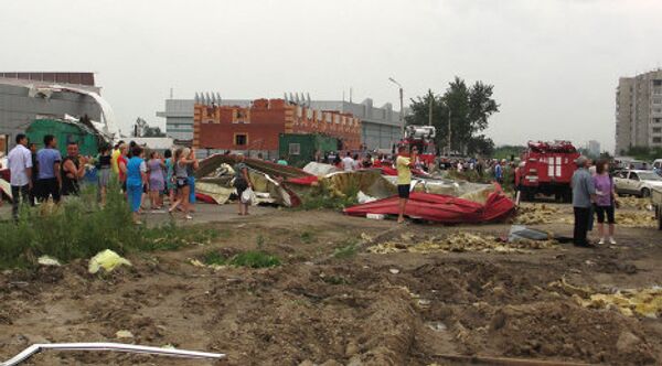 Aftermath of Blagoveshchensk tornado - Sputnik International