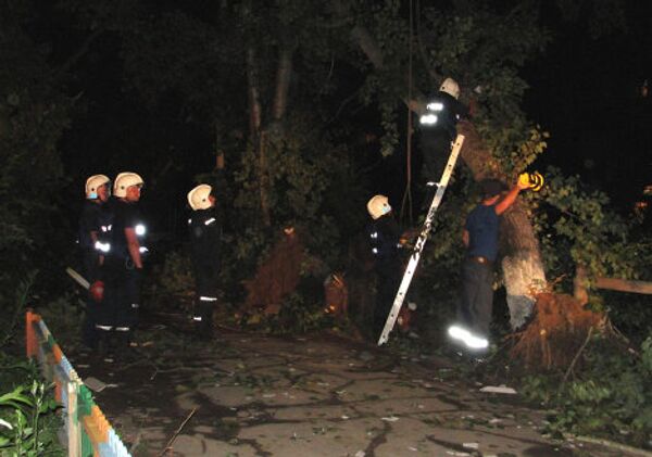 Aftermath of Blagoveshchensk tornado - Sputnik International