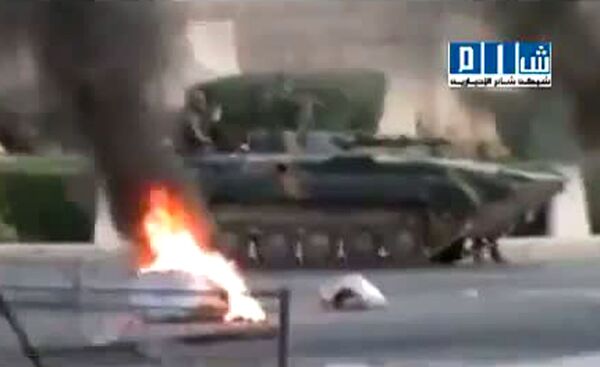 Syrian tanks attack civilians ahead of UN vote - Sputnik International