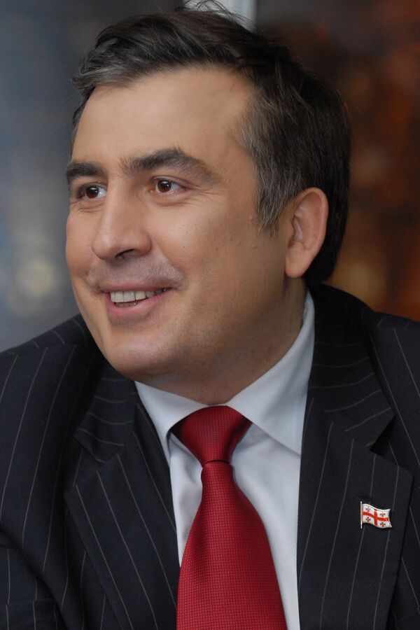 Saakashvili  also said that Russia uses embargo, blackmail and brutal dictates against Ukraine, Moldova or Belarus. - Sputnik International