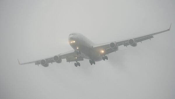 Plane in thick fog - Sputnik International