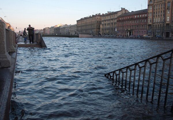 Flood in St. Petersburg - Sputnik International