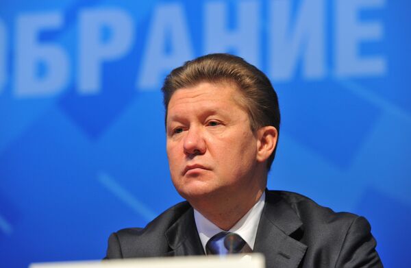 Head of Russia's Gazprom Alexei Miller - Sputnik International