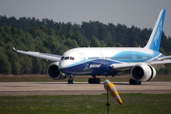 The Dreamliner arrives for the first time in Russia - Sputnik International