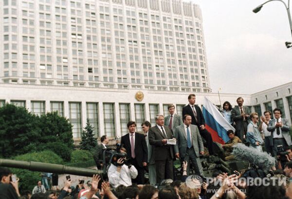 August 1991: Attempted putsch - Sputnik International