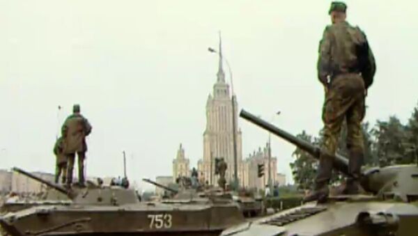 A chronicle of the unsuccessful August 1991 coup d'etat  - Sputnik International