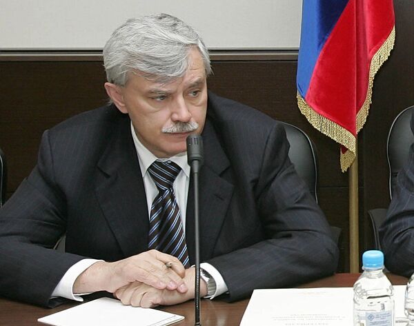 Georgy Poltavchenko, the acting governor of St. Petersburg - Sputnik International
