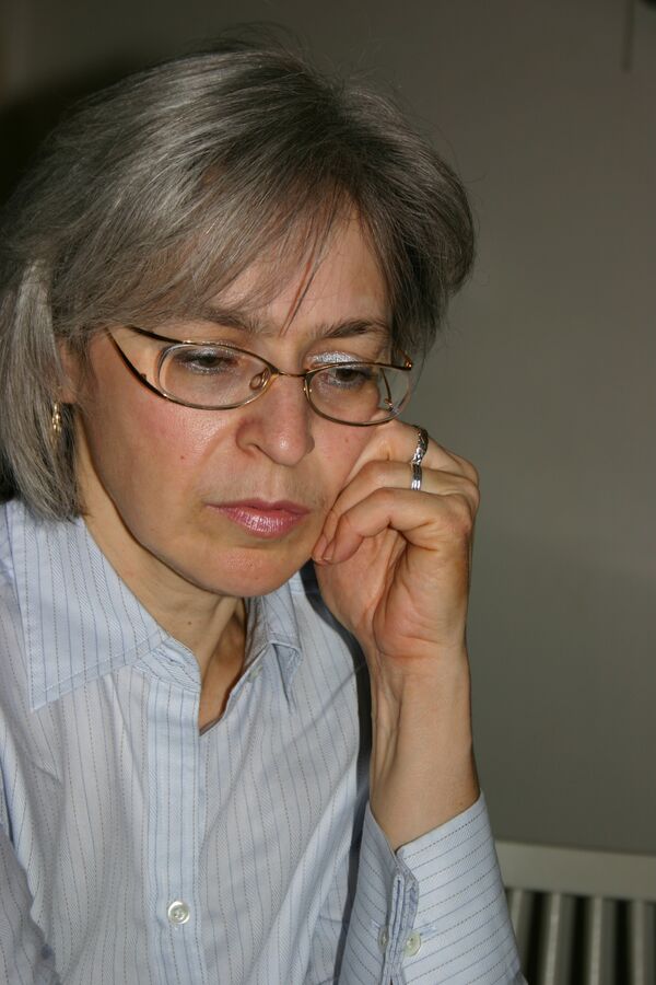 Murdered Journalist Anna Politkovskaya - Sputnik International