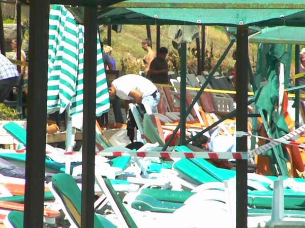 Several people injured as blast rocks Turkish beach - eyewitness - Sputnik International