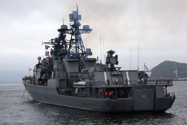 Pacific Fleet task force leaves for Gulf of Aden - Sputnik International