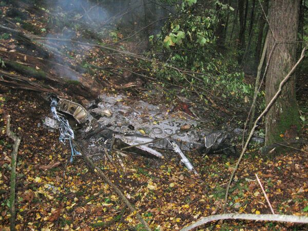 MiG-31 Foxhound fighter crash site in the Urals - Sputnik International