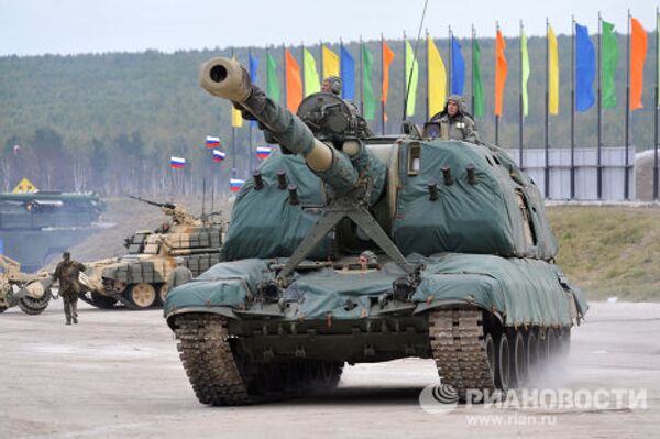 Military equipment at the Nizhny Tagil arms show - Sputnik International