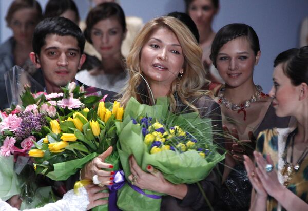 Designer Gulnara Karimova at Guli show during Mercedes-Benz Fashion Week Russia - Sputnik International