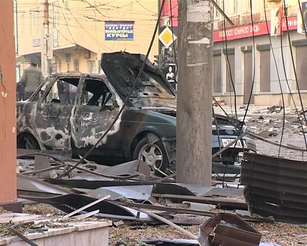 Four dead, 60 injured in Makhachkala twin blasts - Sputnik International