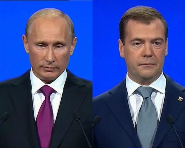Putin, Medvedev determine tandem's destiny - Sputnik International