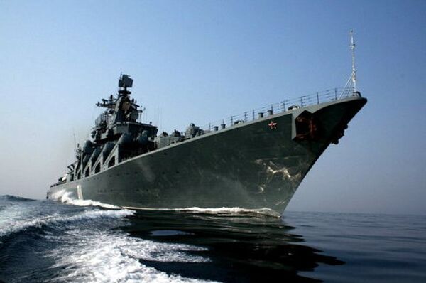 Russian missile cruiser Varyag Russian missile cruiser Varyag - Sputnik International