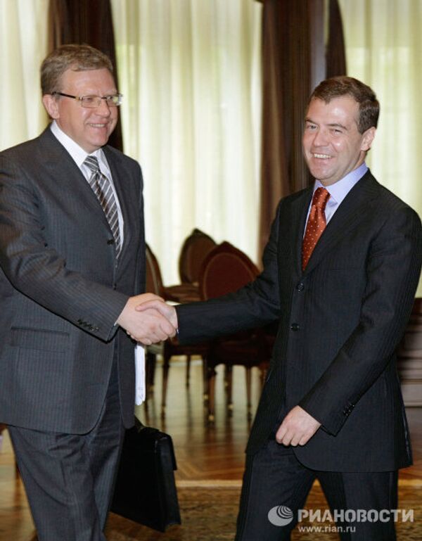 Dmitry Medvedev and Alexei Kudrin - Sputnik International