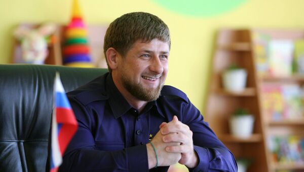 Chechen leader Ramzan Kadyrov - Sputnik International