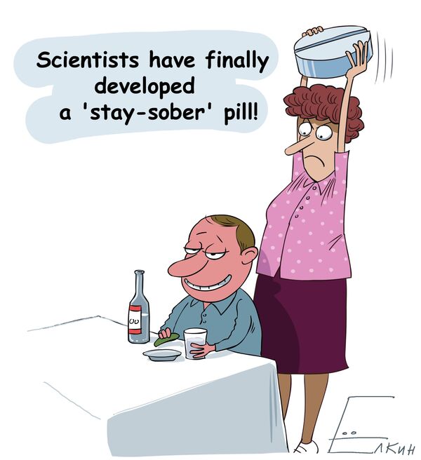 ‘Stay-sober’ pill developed - Sputnik International