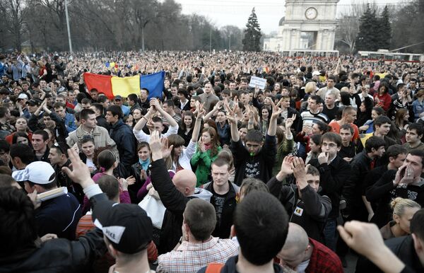 Mass riots in Moldova. Archive - Sputnik International