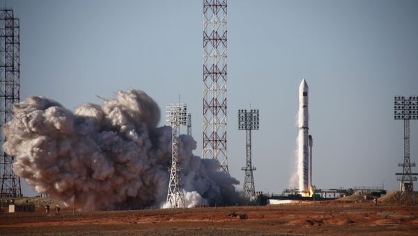 Zenit-3SLBF carrier rocket launches from Baikonur space center (Archive) - Sputnik International