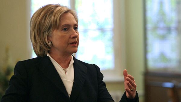 U.S. Secretary of State Hillary Clinton  - Sputnik International