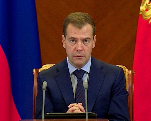 President Medvedev explained why Russia did not allow passage of the UN Security Council resolution on Syria  - Sputnik International
