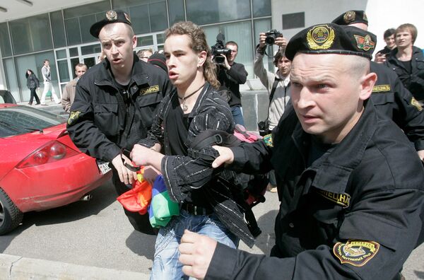 Police breaks up Slavic Gay Parade in Belasurian capital. Archive  - Sputnik International