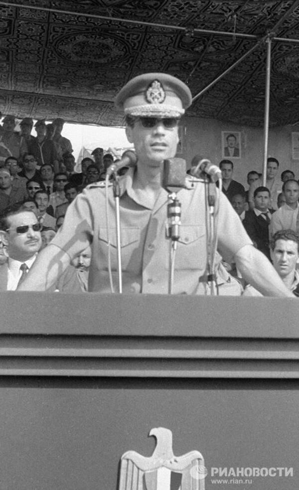 Colonel Muammar Gaddafi Colonel Muammar Gaddafi - Sputnik International