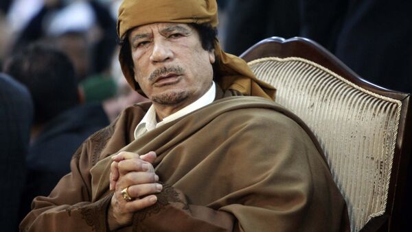 Former Libyan strongman Muammar Gaddafi - Sputnik International