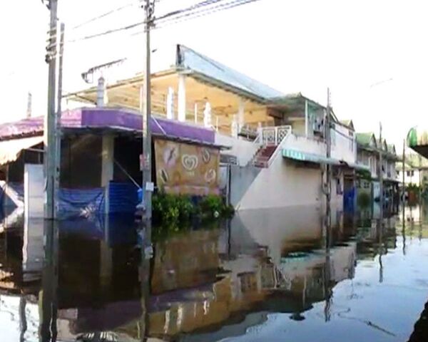 Local river floods Bangkok’s historical center and suburbs - Sputnik International