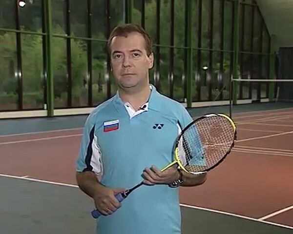 Medvedev attracted international and domestic media attention with a clip on his official blog about the sport - Sputnik International