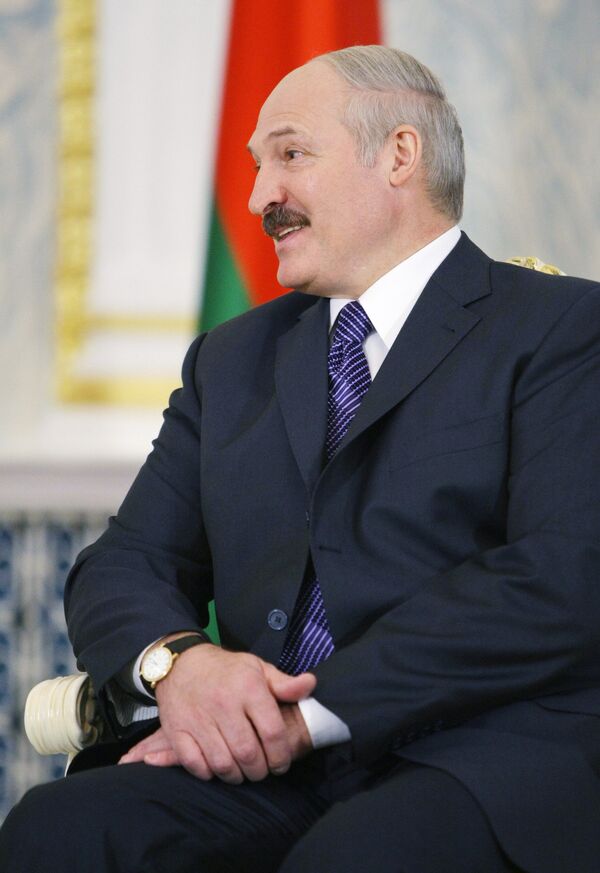 Belarusian president Alexander Lukashenko, June 26, 2013 - Sputnik International